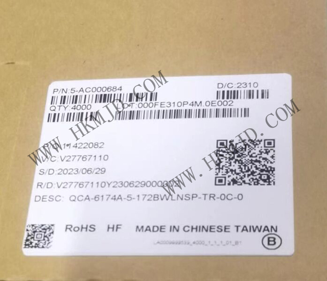 全新高通芯片 QCA-6174A-5-172BWLNSP-TR-0C-0 雙頻802.11ac Wi-Fi和藍(lán)牙5.0無(wú)線(xiàn)電的單芯片