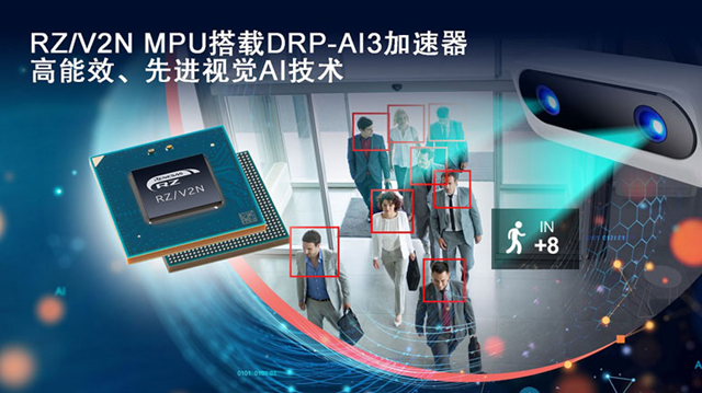 瑞薩推出集成DRP-AI加速器的RZ/V2N，擴展中端AI處理器陣容