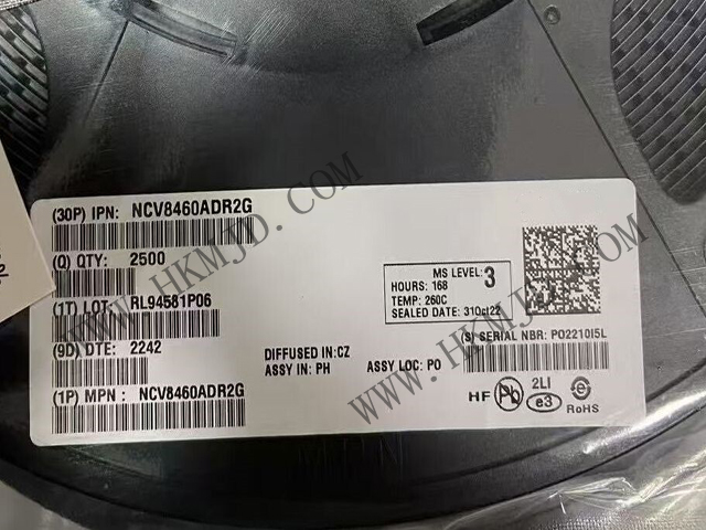 供應(yīng)[ON] NCV8460ADR2G 自保護高壓側(cè)驅(qū)動器，助力汽車與工業(yè)應(yīng)用