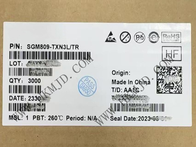 SGM809-TXN3L：低功耗微處理器監(jiān)控電路，3.08V 精準(zhǔn)電壓監(jiān)測